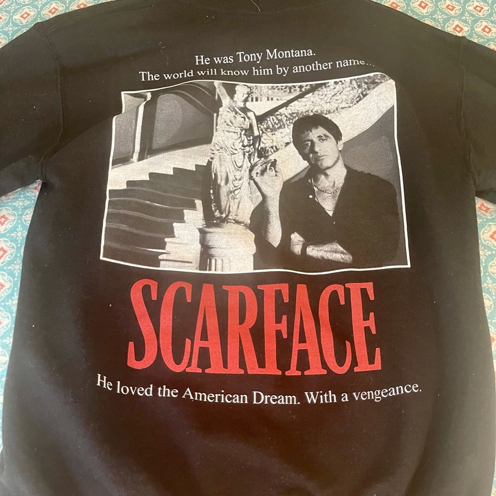 Scarface sweater. Worn once. ✨